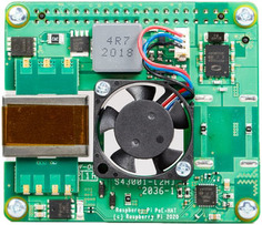 Плата расширения Raspberry Pi PoE+ HAT