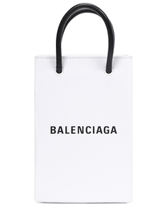 Сумка-мини кожаная Shopping Balenciaga