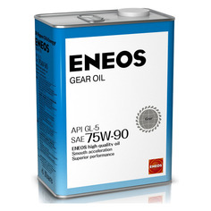 Масло трансмиссионное минеральное ENEOS Gear, 75W-90, 4л [oil1370]