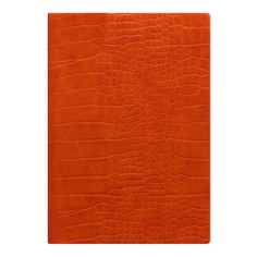 Ежедневник Letts Croc, A5, кремовые страницы, оранжевый