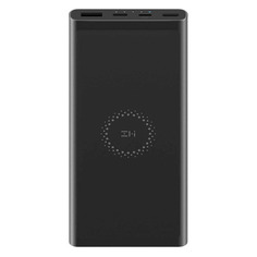 Внешний аккумулятор (Power Bank) XIAOMI ZMI Wireless Charger, 10000мAч, черный [wpb100 black]