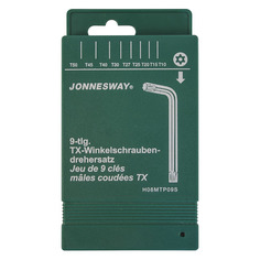 Набор ключей Jonnesway H08MTP09S, 9 предметов [047100]