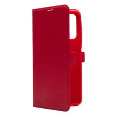 Чехол (флип-кейс) BORASCO Book Case, для Xiaomi Redmi Note 10T/ Poco M3 Pro, красный [40313]