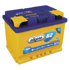 Аккумулятор автомобильный АКОМ 6CT-62.0 62Ач 540A