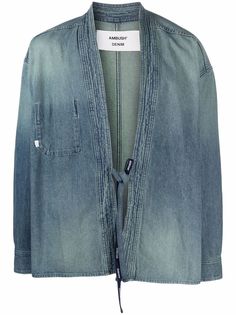 AMBUSH джинсовая рубашка с завязками спереди