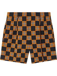 Burberry шорты в клетку