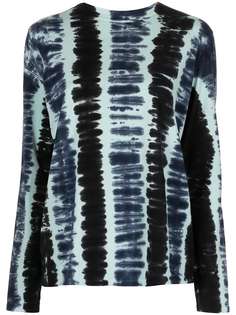 Proenza Schouler White Label футболка с длинными рукавами и принтом тай-дай