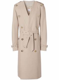 Burberry тренч с V-образным вырезом