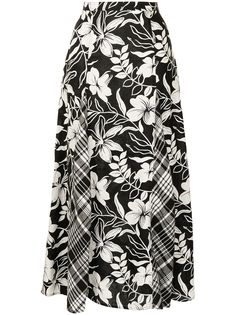 Polo Ralph Lauren юбка макси с цветочным принтом