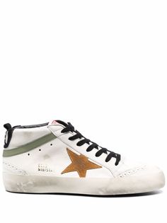 Golden Goose высокие кеды Mid Star