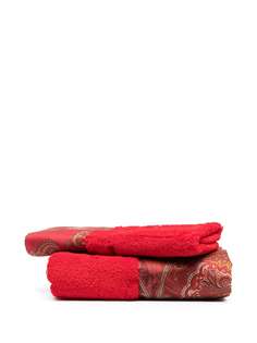 ETRO HOME полотенце с принтом пейсли