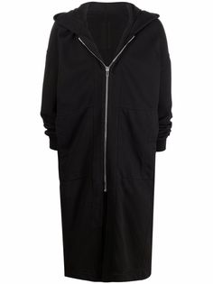 Rick Owens DRKSHDW удлиненное худи на молнии