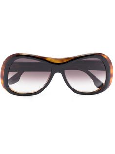 Victoria Beckham Eyewear солнцезащитные очки Bevelled Butterfly