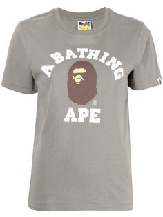 A BATHING APE® футболка с логотипом Bape