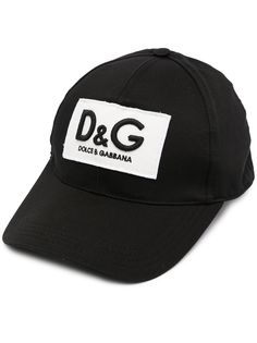 Dolce & Gabbana бейсболка с вышитым логотипом