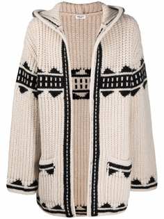 Saint Laurent вязаное худи