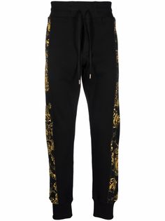 Versace Jeans Couture спортивные брюки с принтом Baroque