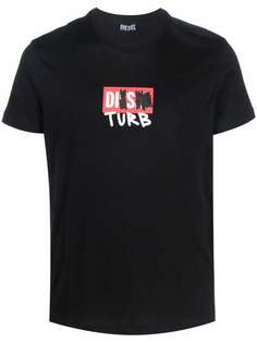 Diesel футболка T-Diegos-B10 с надписью