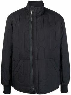 Y-3 куртка на молнии с воротником-воронкой