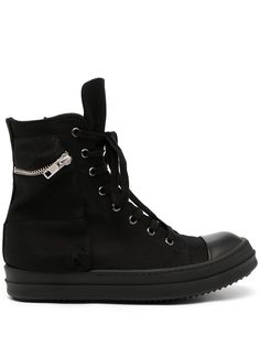 Rick Owens DRKSHDW высокие кеды на шнуровке