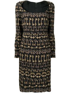 Dolce & Gabbana Pre-Owned платье миди с принтом