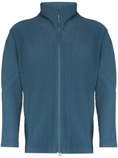 Issey Miyake плиссированная куртка на молнии