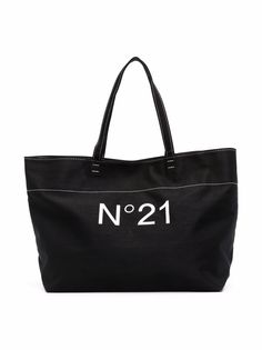 Nº21 Kids сумка-шопер с логотипом