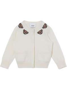 Burberry Kids шерстяной кардиган Thomas Bear