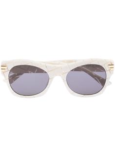 Bottega Veneta Eyewear солнцезащитные очки Intrecciato