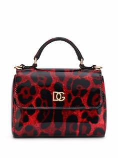 Dolce & Gabbana Kids сумка с леопардовым принтом
