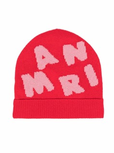 Marni Kids шапка бини с логотипом