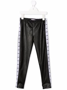 Chiara Ferragni Kids легинсы из искусственной кожи из коллаборации с Chiara Ferragni