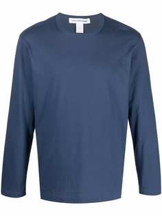 Comme Des Garçons Shirt футболка с длинными рукавами и круглым вырезом