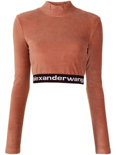 Alexander Wang топ с высоким воротником Alexanderwang.T