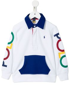 Ralph Lauren Kids рубашка поло с логотипом