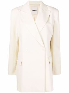 Aeron двубортное пальто Bianca с поясом
