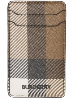 Burberry клетчатый чехол для iPhone 12 Pro с отделениями для карт