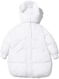 MM6 Maison Margiela Kids пуховик с капюшоном