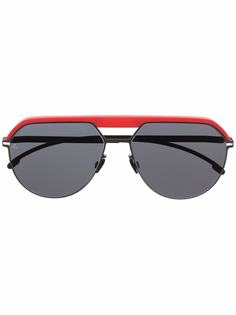 Mykita солнцезащитные очки-авиаторы