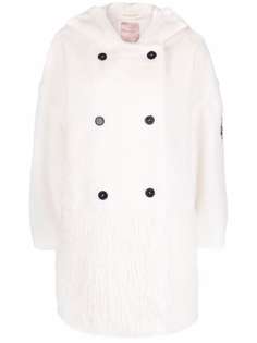 Ermanno Ermanno двубортное пальто с капюшоном