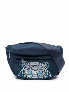 Kenzo поясная сумка с вышивкой Tiger