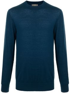 N.Peal кашемировый джемпер с круглым вырезом