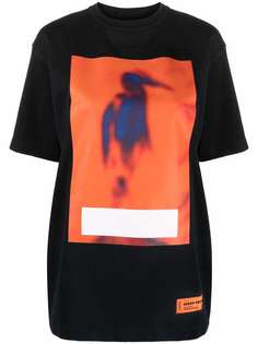 Heron Preston футболка с принтом Heron