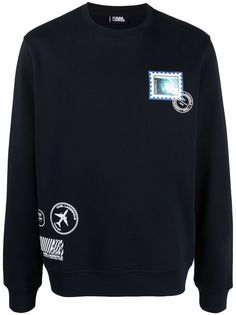 Karl Lagerfeld толстовка с графичным принтом