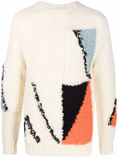 Jil Sander джемпер с геометричным узором