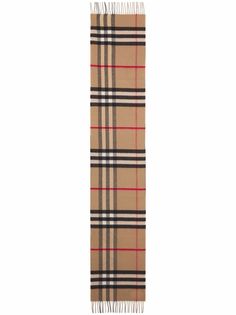 Burberry двусторонний шарф вязки интарсия