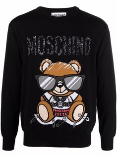 Moschino джемпер с логотипом