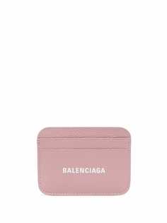 Balenciaga картхолдер Cash из зернистой кожи с логотипом