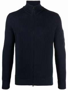 C.P. Company джемпер на молнии с логотипом