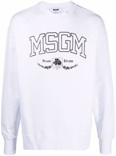 MSGM толстовка с логотипом